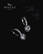 Silver earrings 229