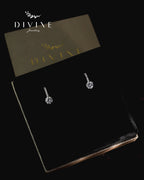 Silver earrings 229