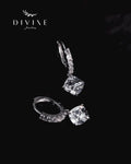 Silver earrings 230