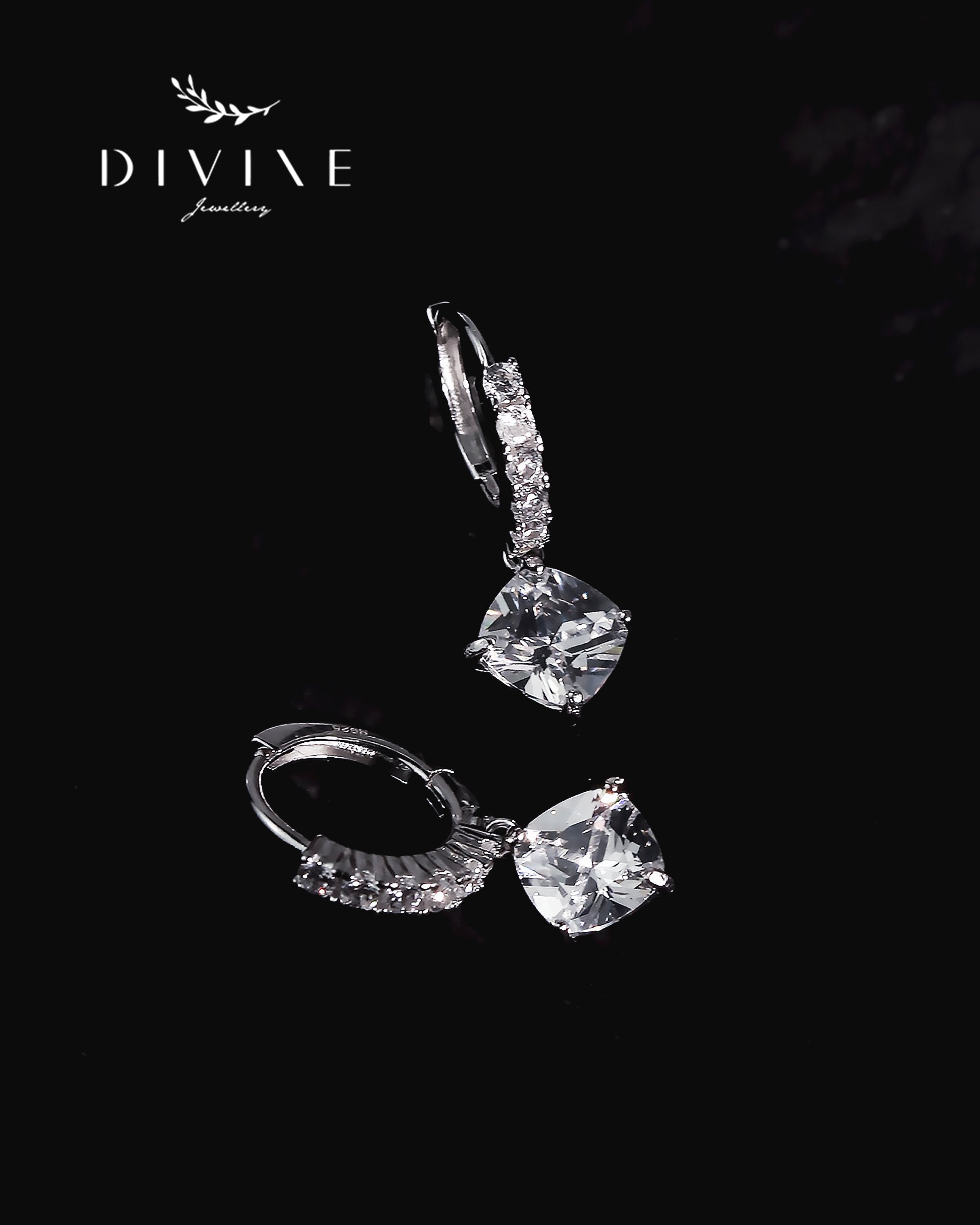 Silver earrings 230