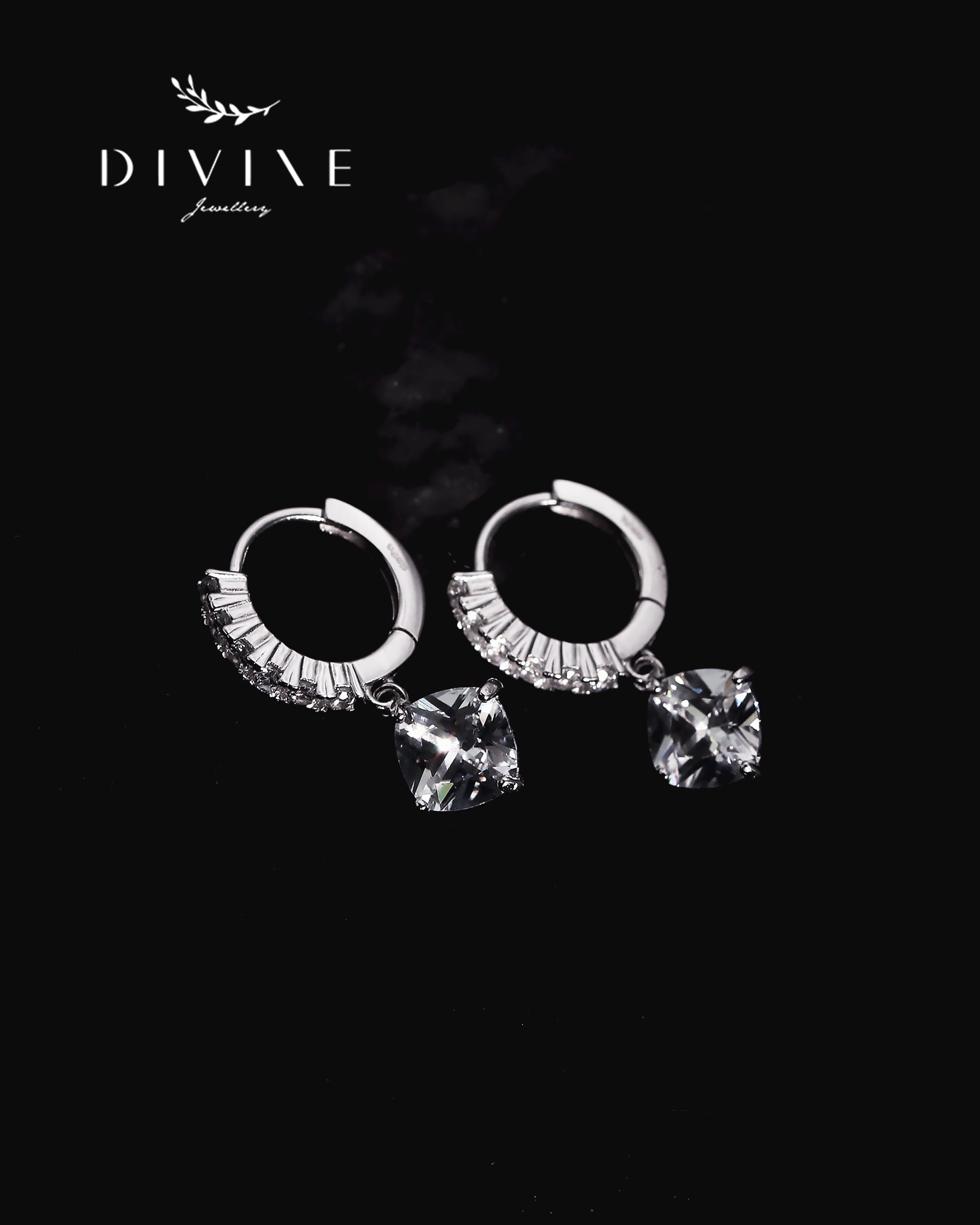 Silver earrings 230