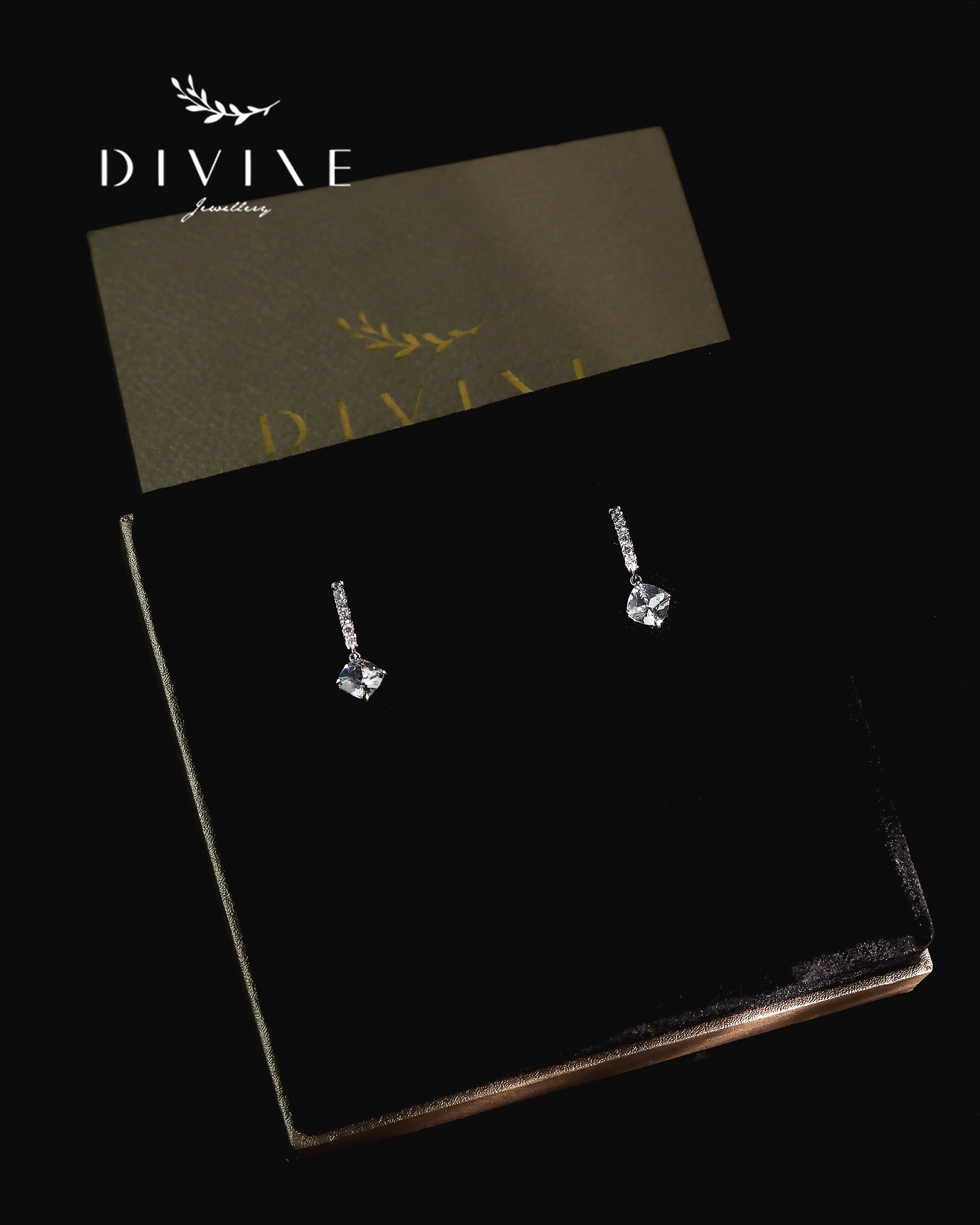 Silver earrings 230