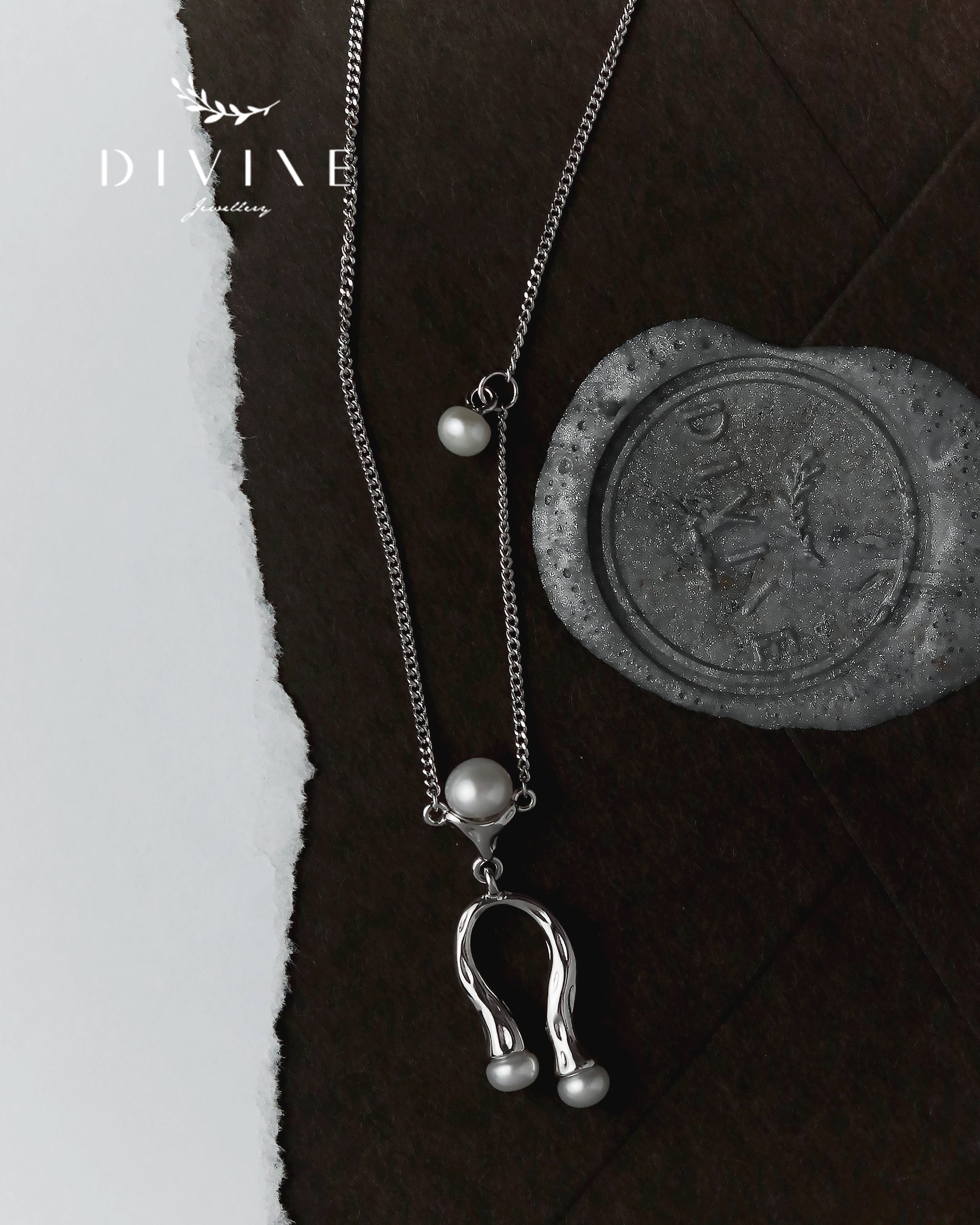 Silver Necklace 117