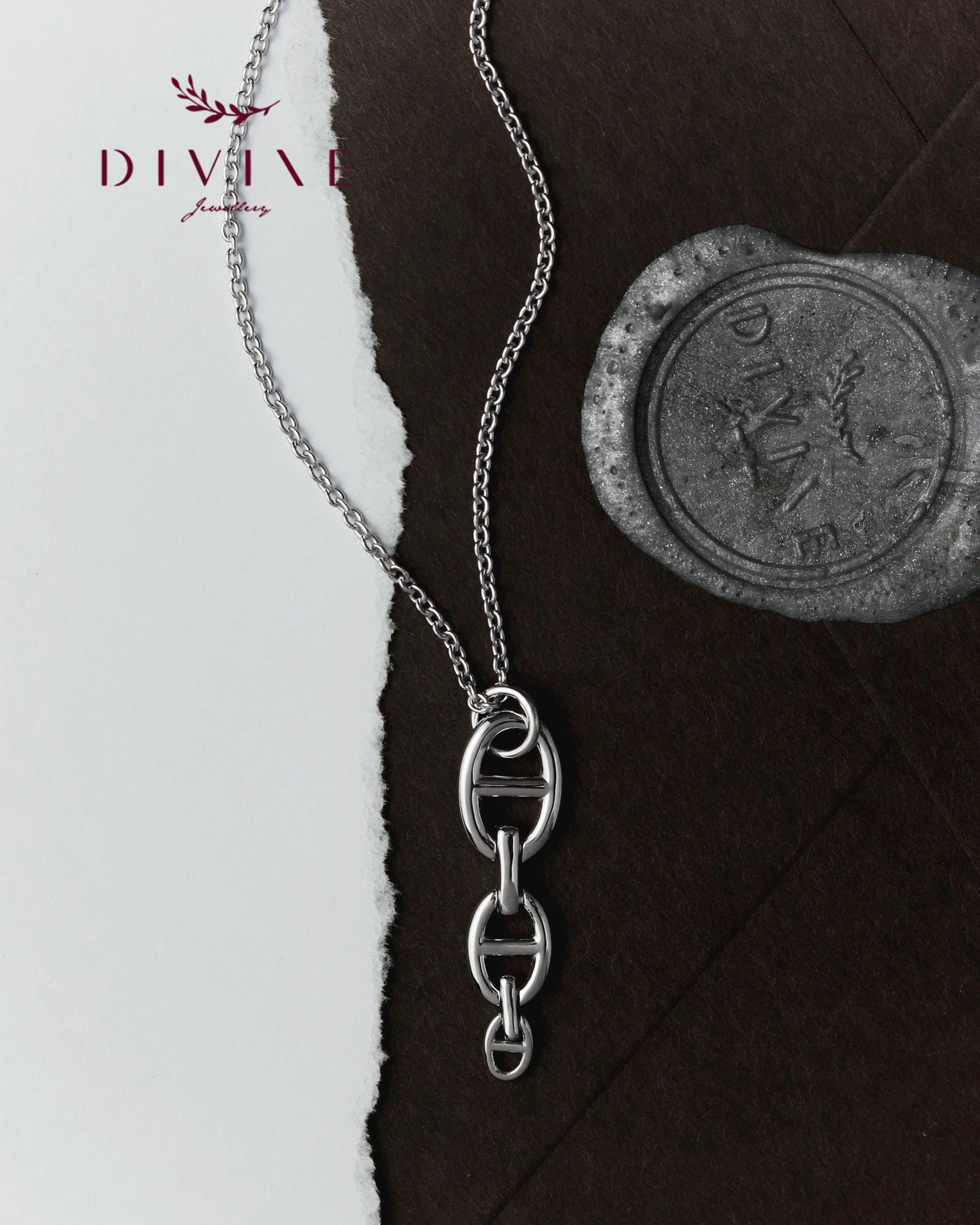 Silver Necklace 203