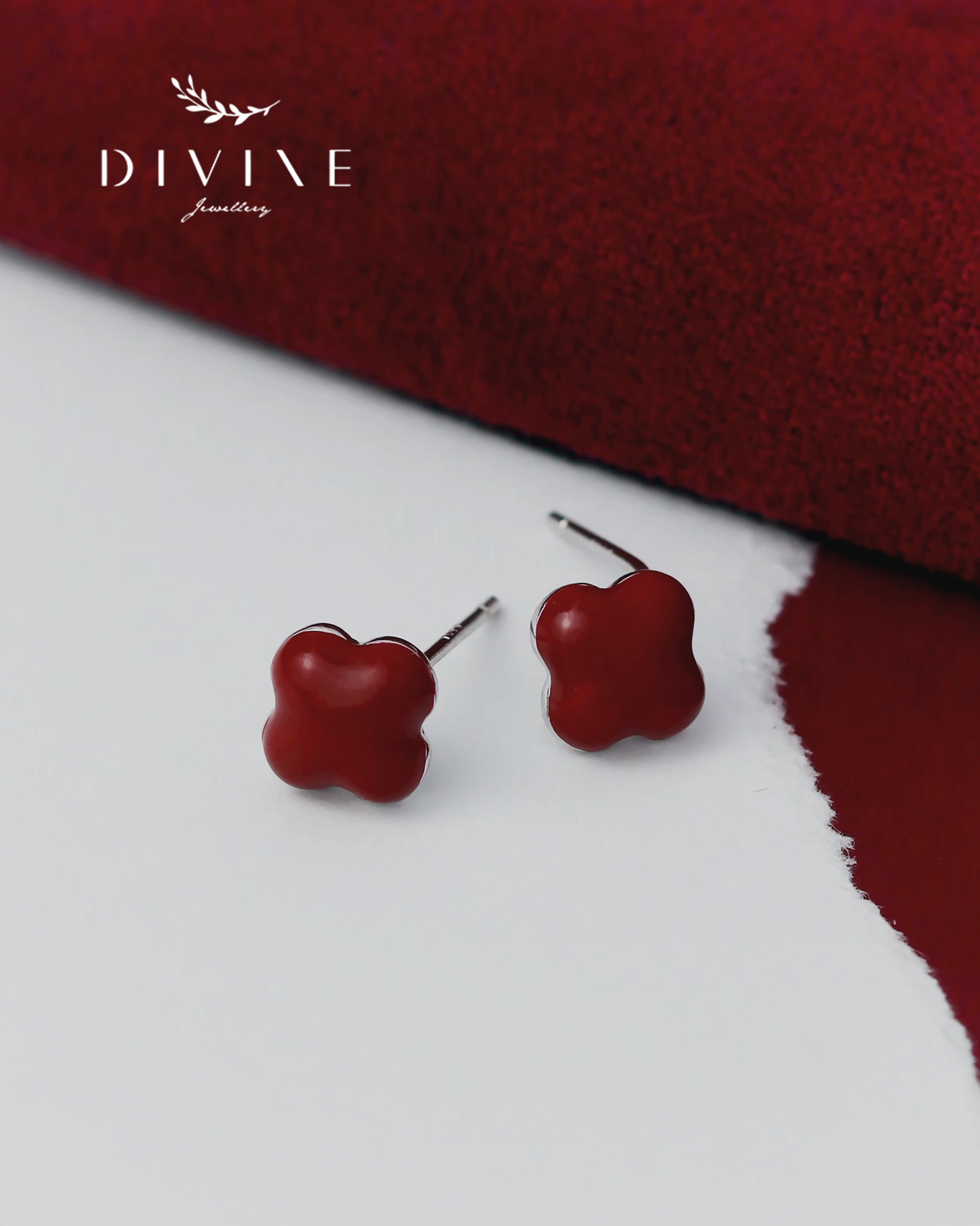 Silver earrings 231
