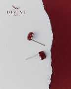 Silver earrings 231