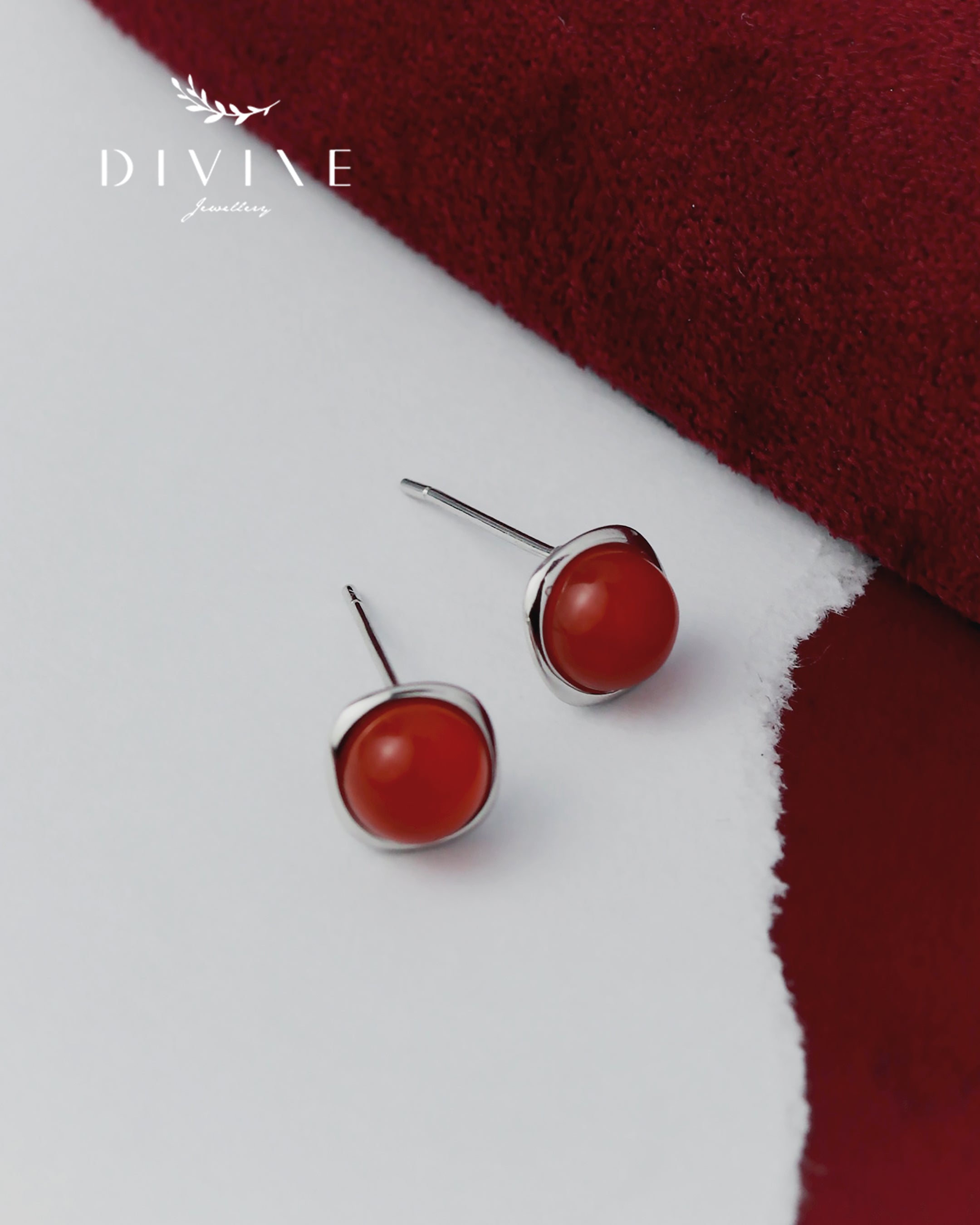 Silver earrings 232