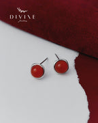Silver earrings 232
