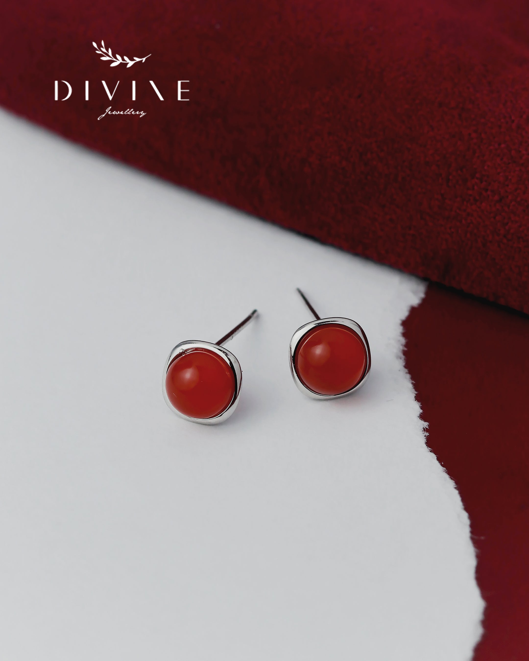 Silver earrings 232
