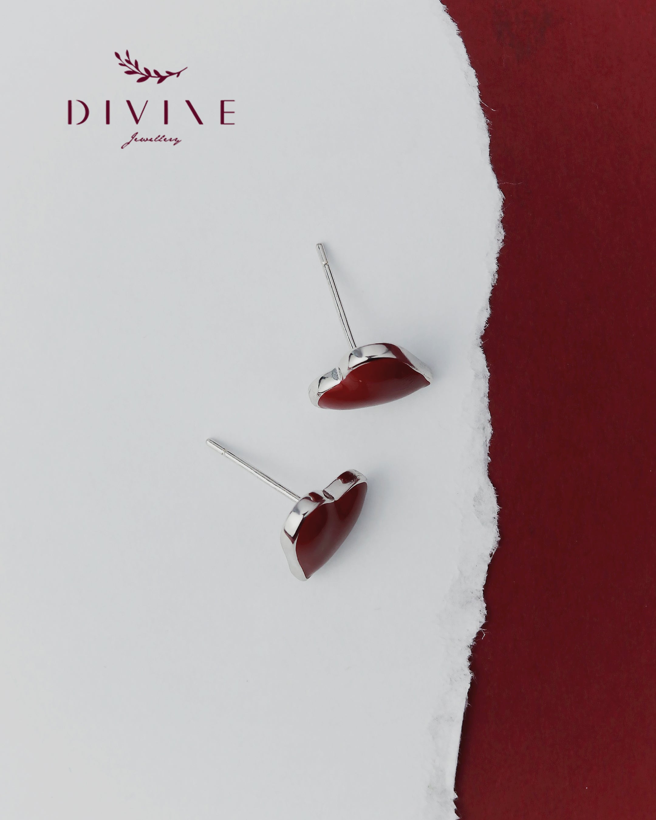 Silver earrings 233