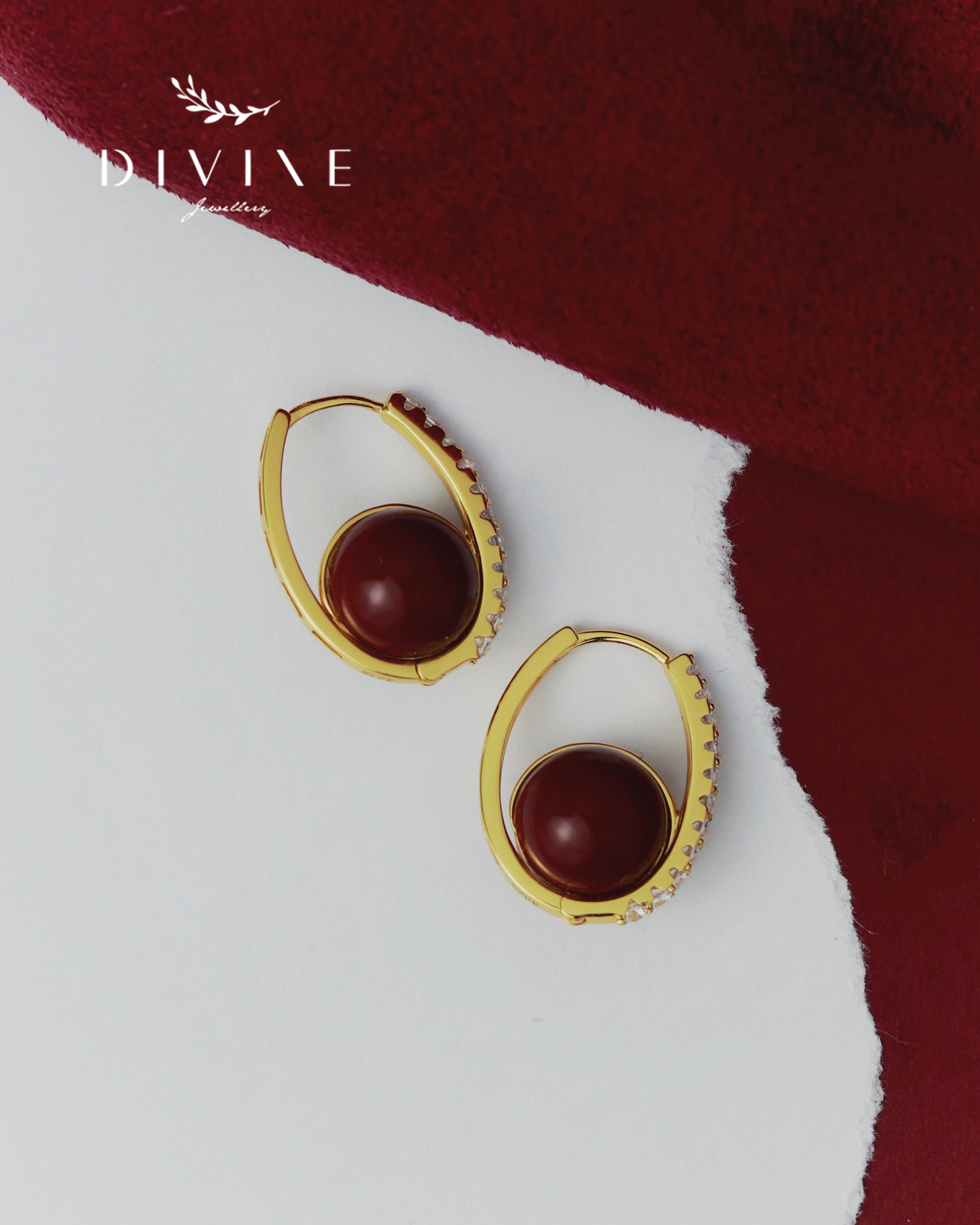 Silver earrings 236