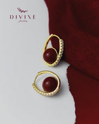 Silver earrings 236