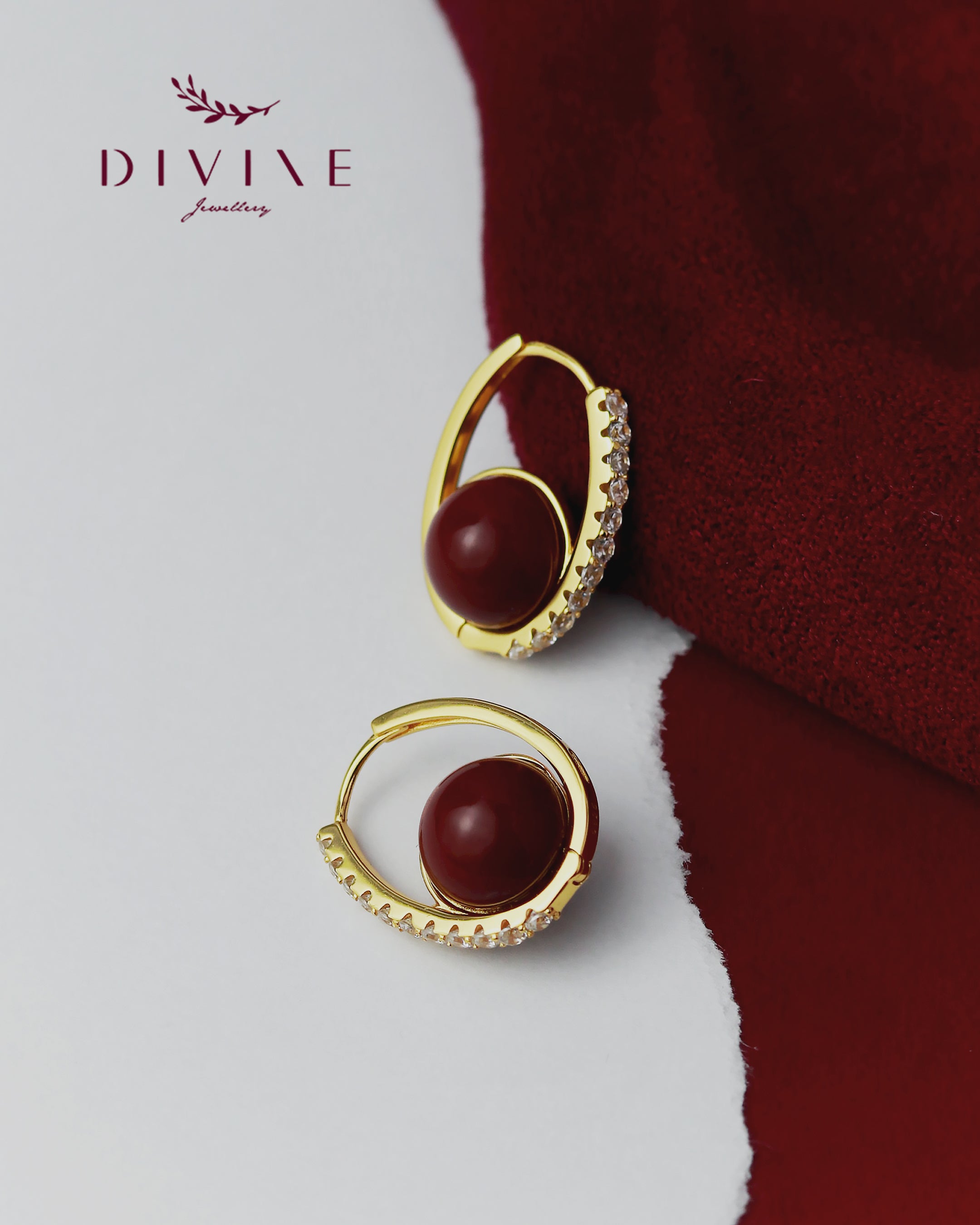 Silver earrings 236