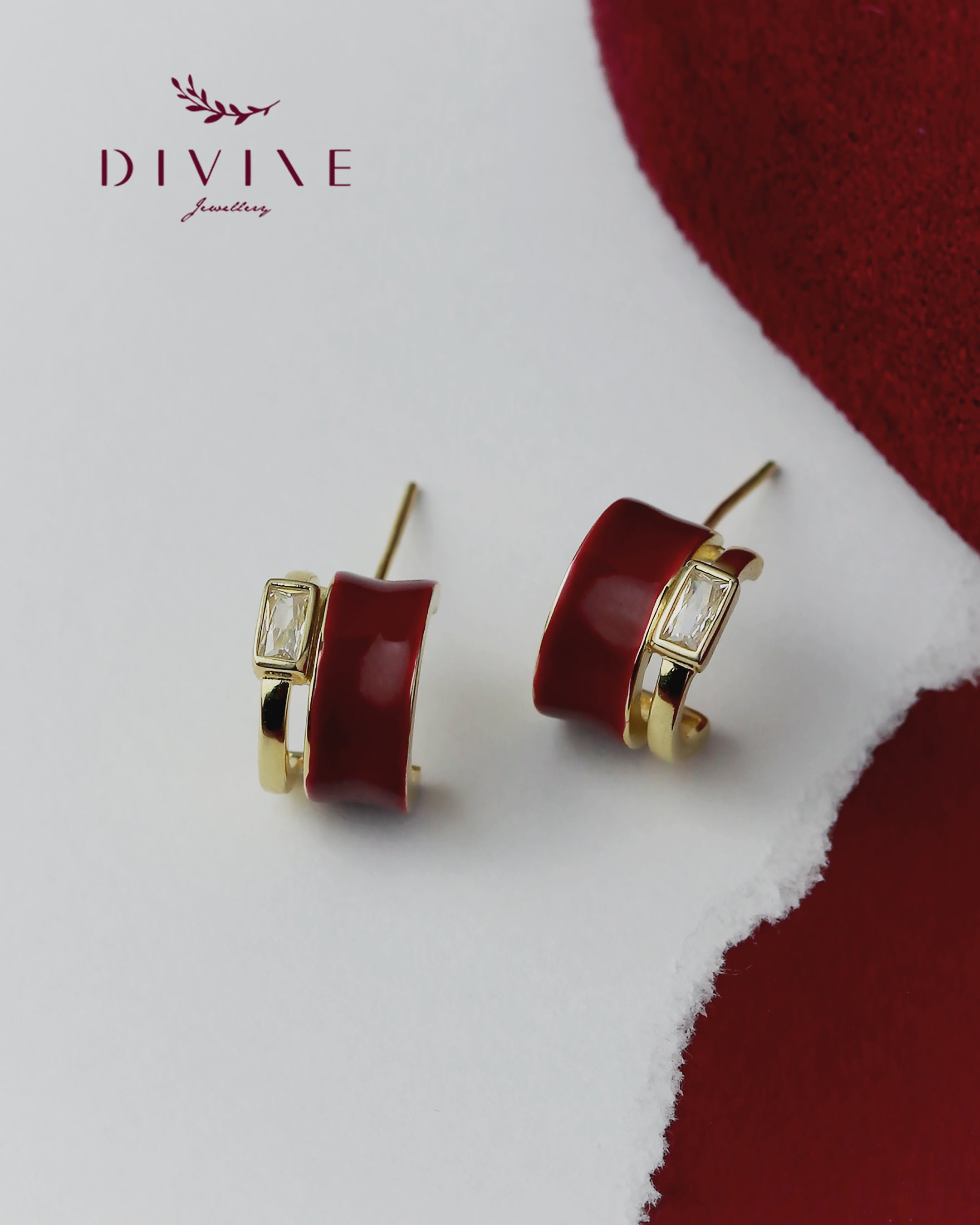 Silver earrings 237