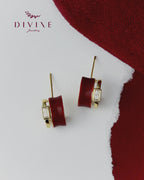 Silver earrings 237