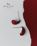 Silver earrings 234