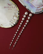 Silver earrings 238