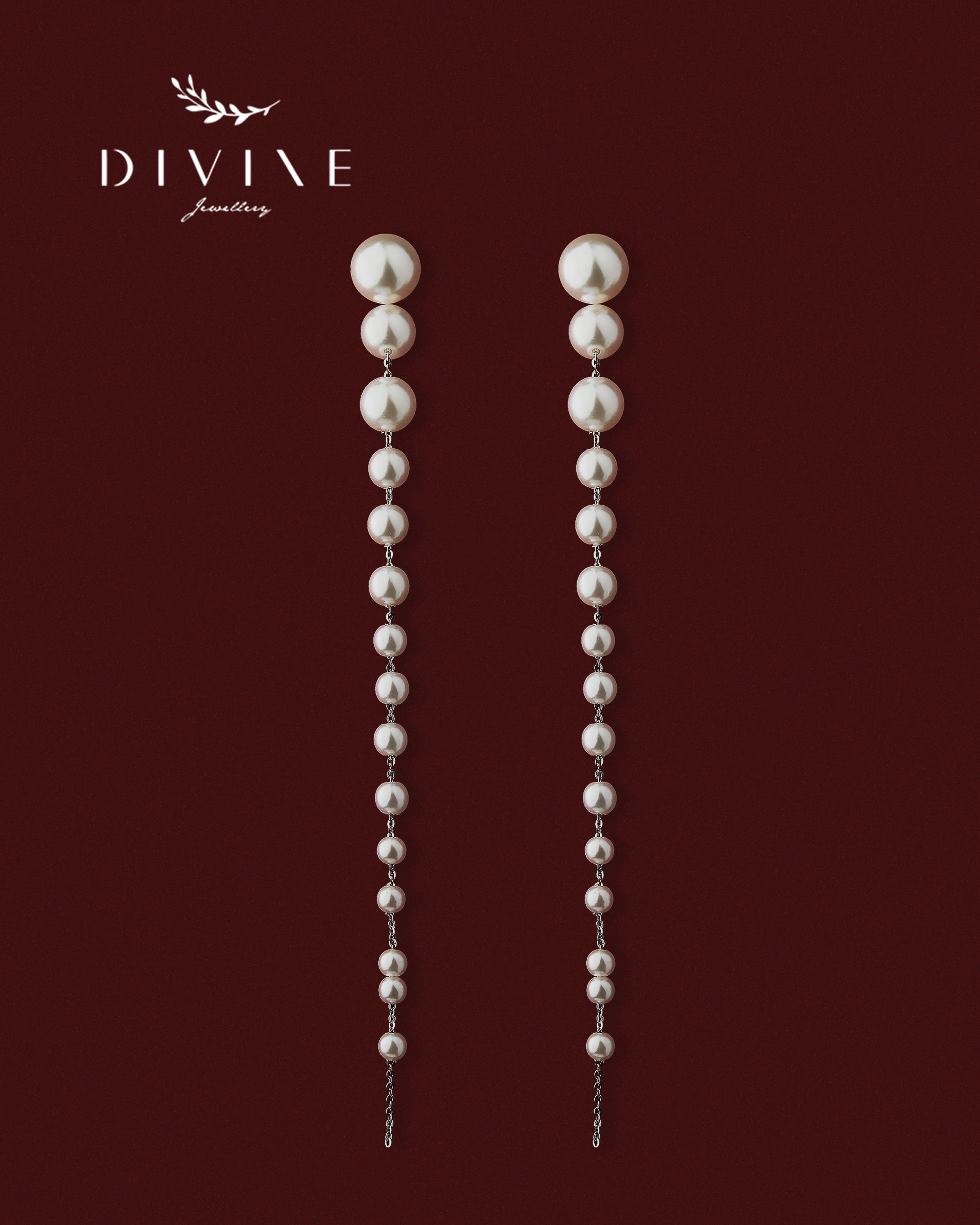 Silver earrings 238