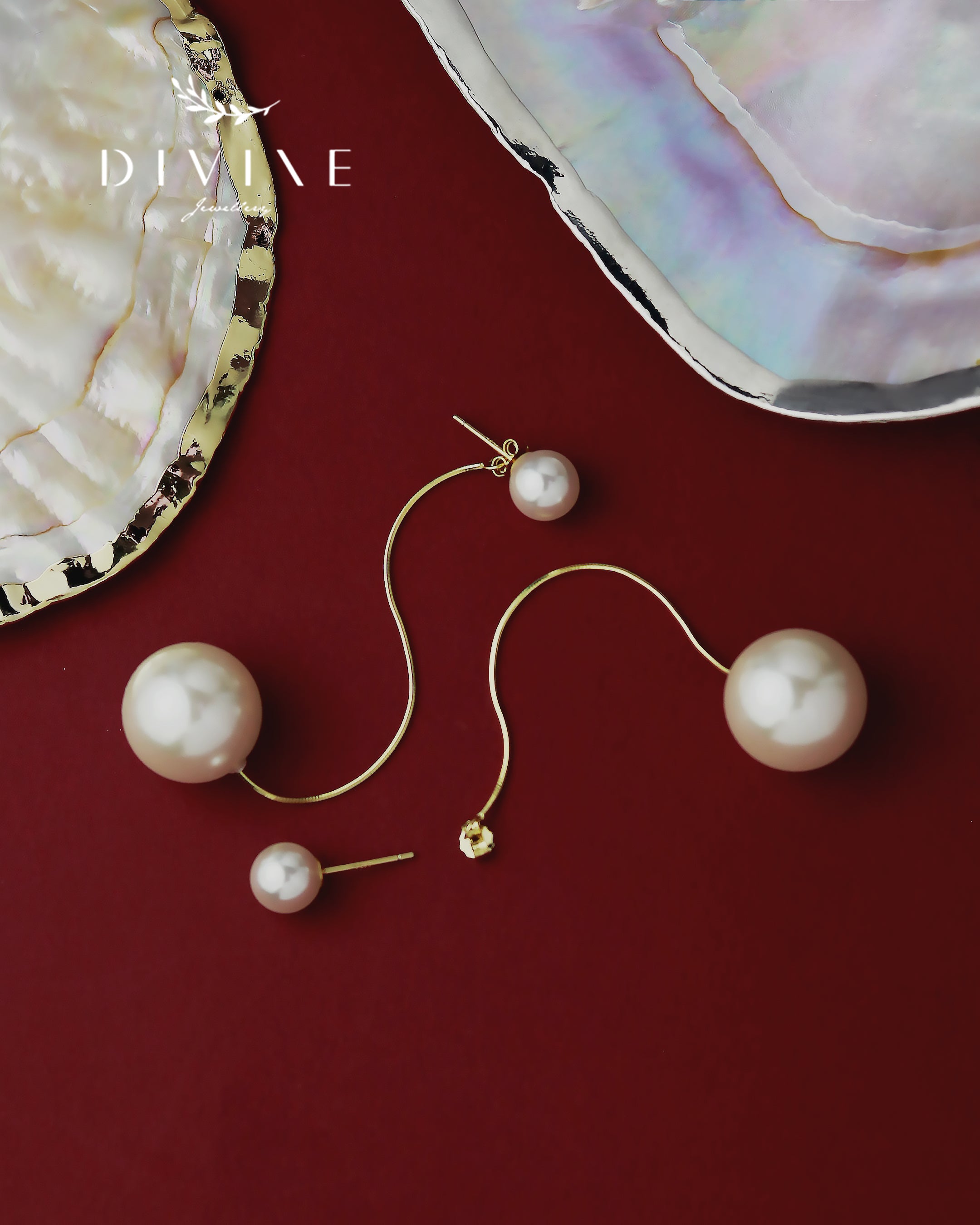 Silver earrings 239