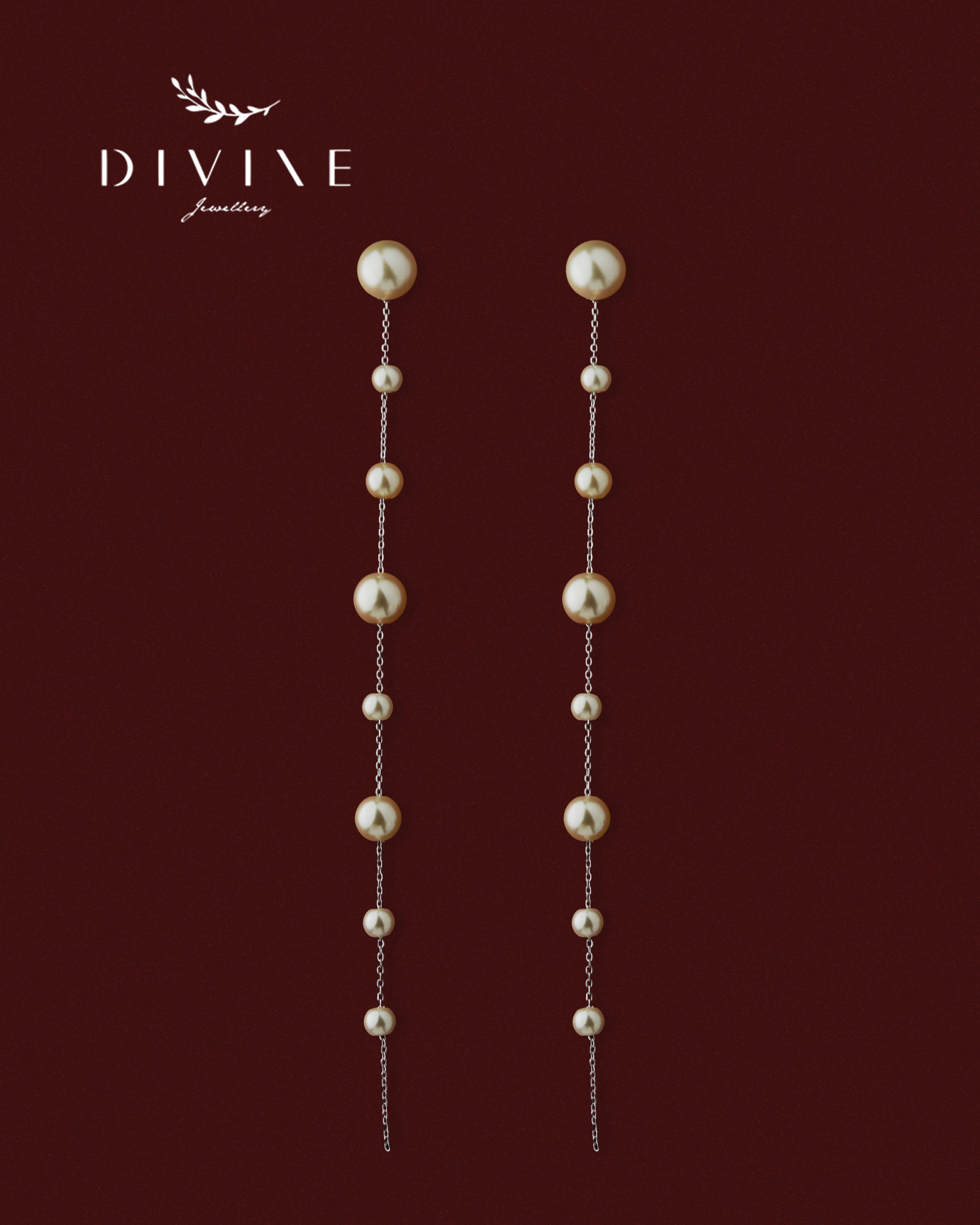 Silver earrings 241