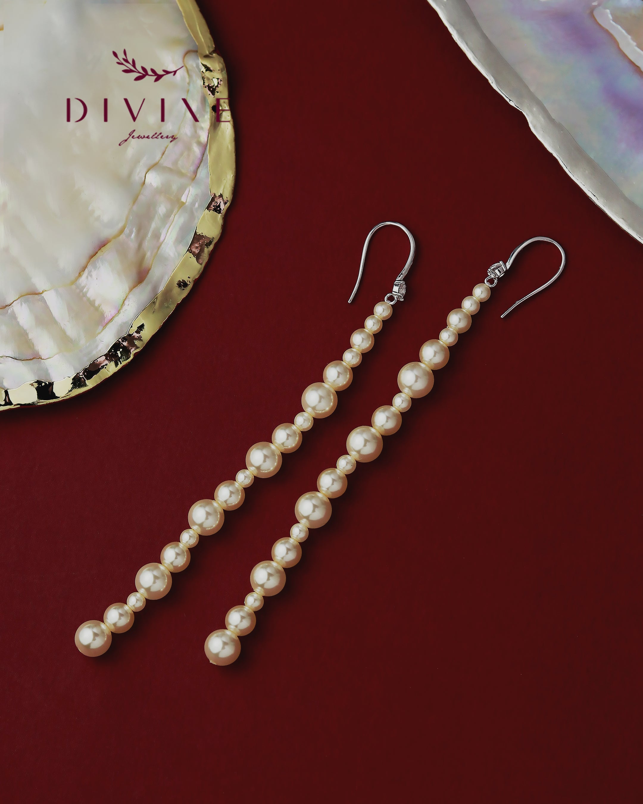 Silver earrings 242