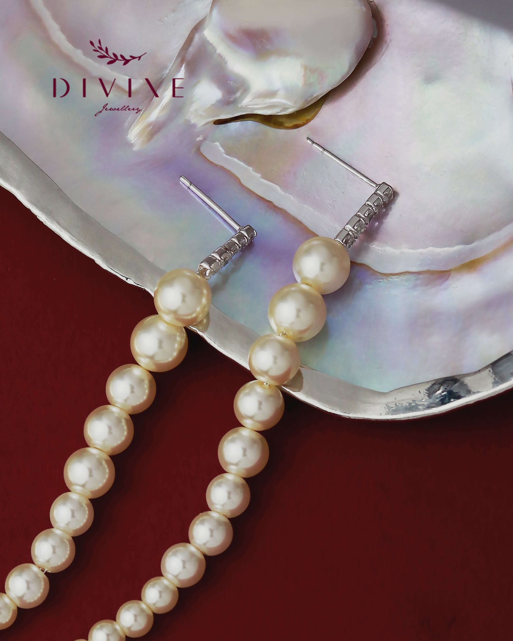 Silver earrings 243