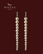 Silver earrings 243