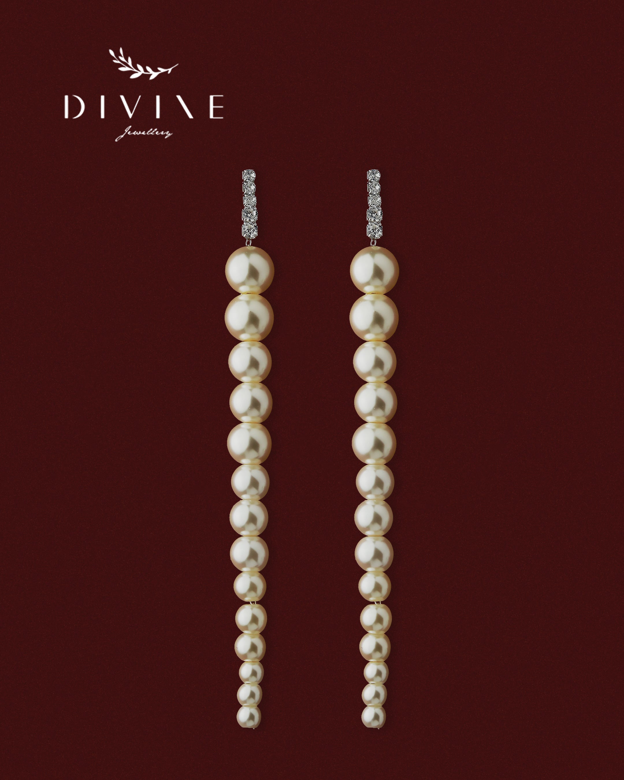 Silver earrings 243