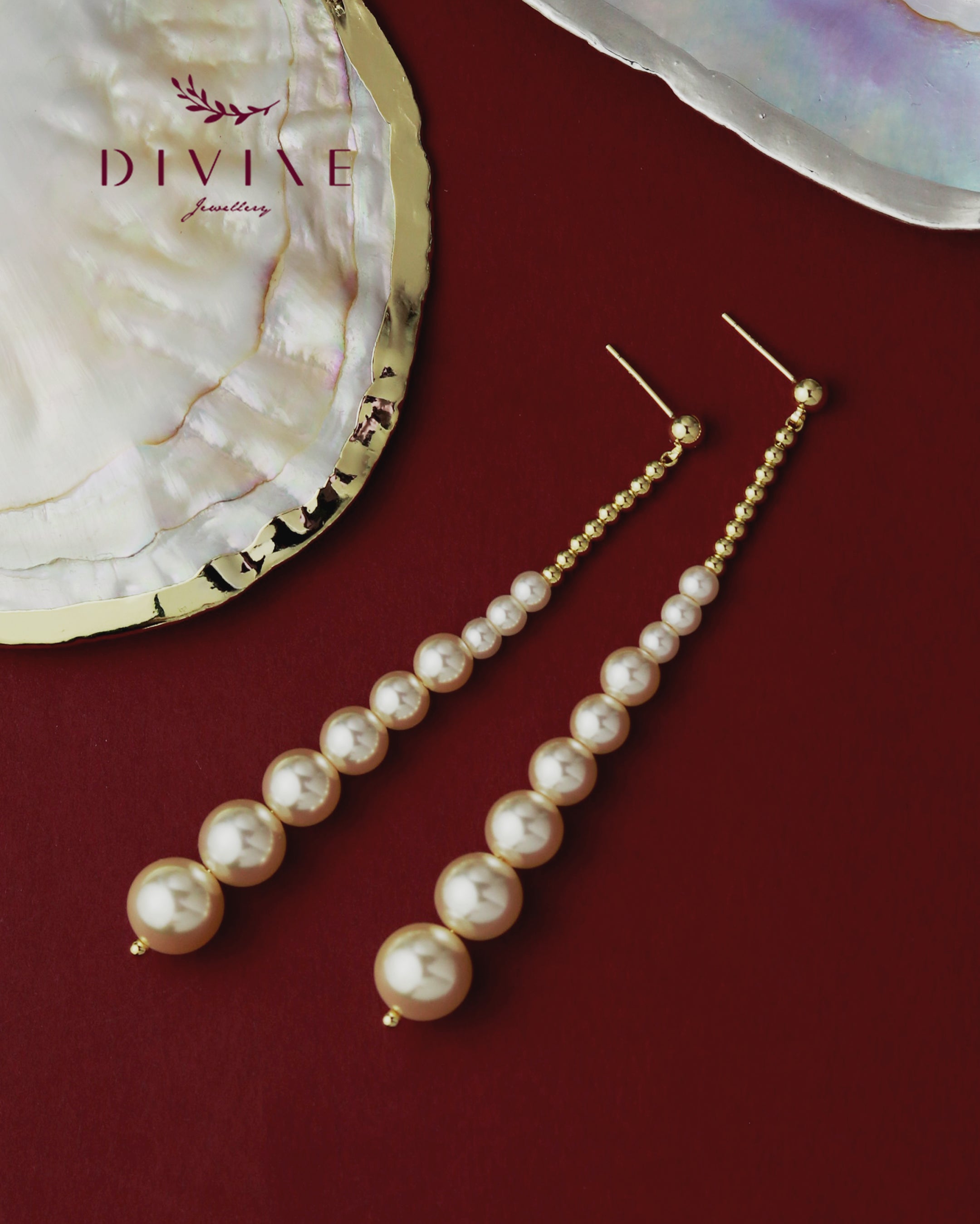 Silver earrings 244