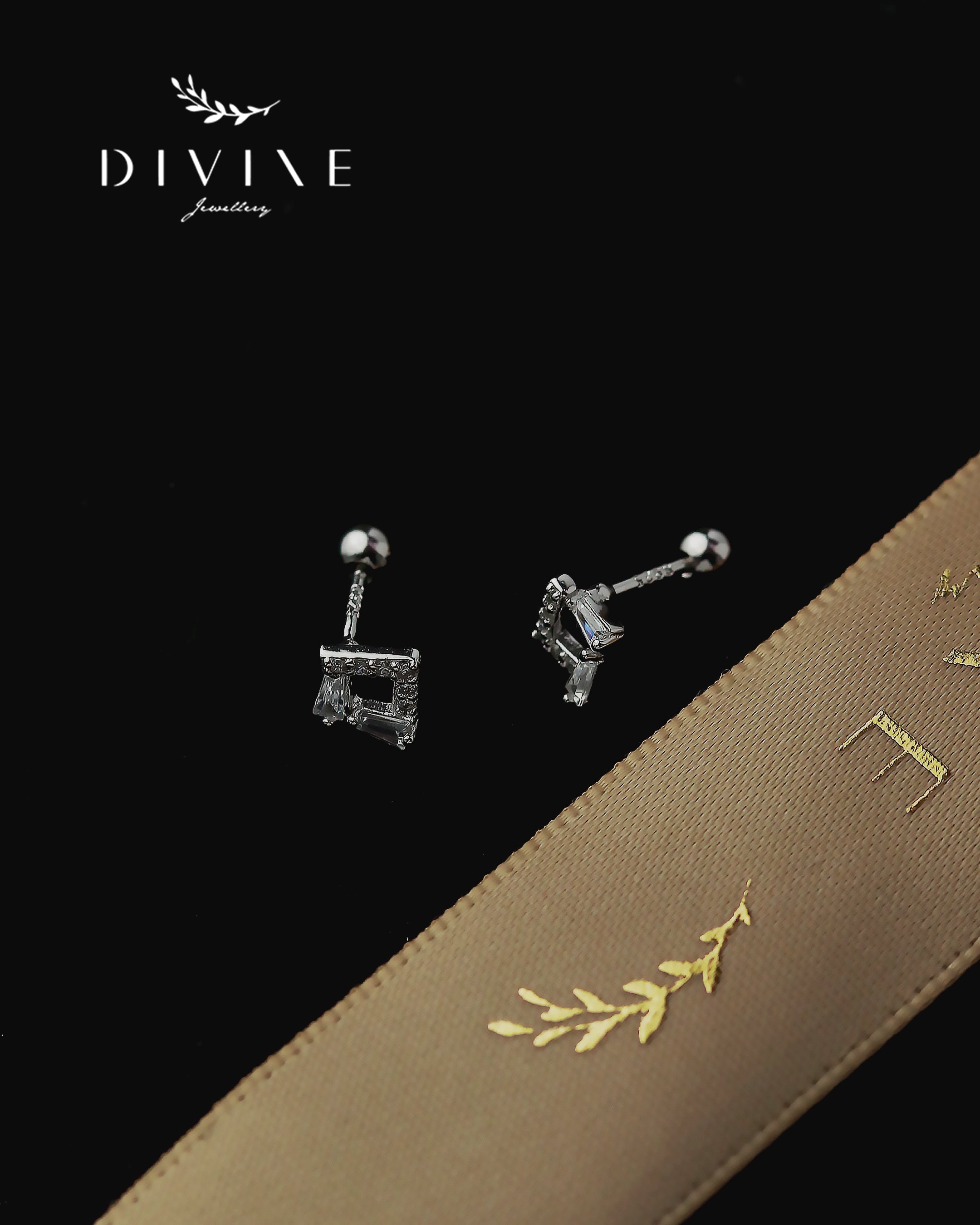 Silver Piercing Earrings 003