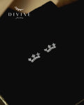 Silver Piercing Earrings 010