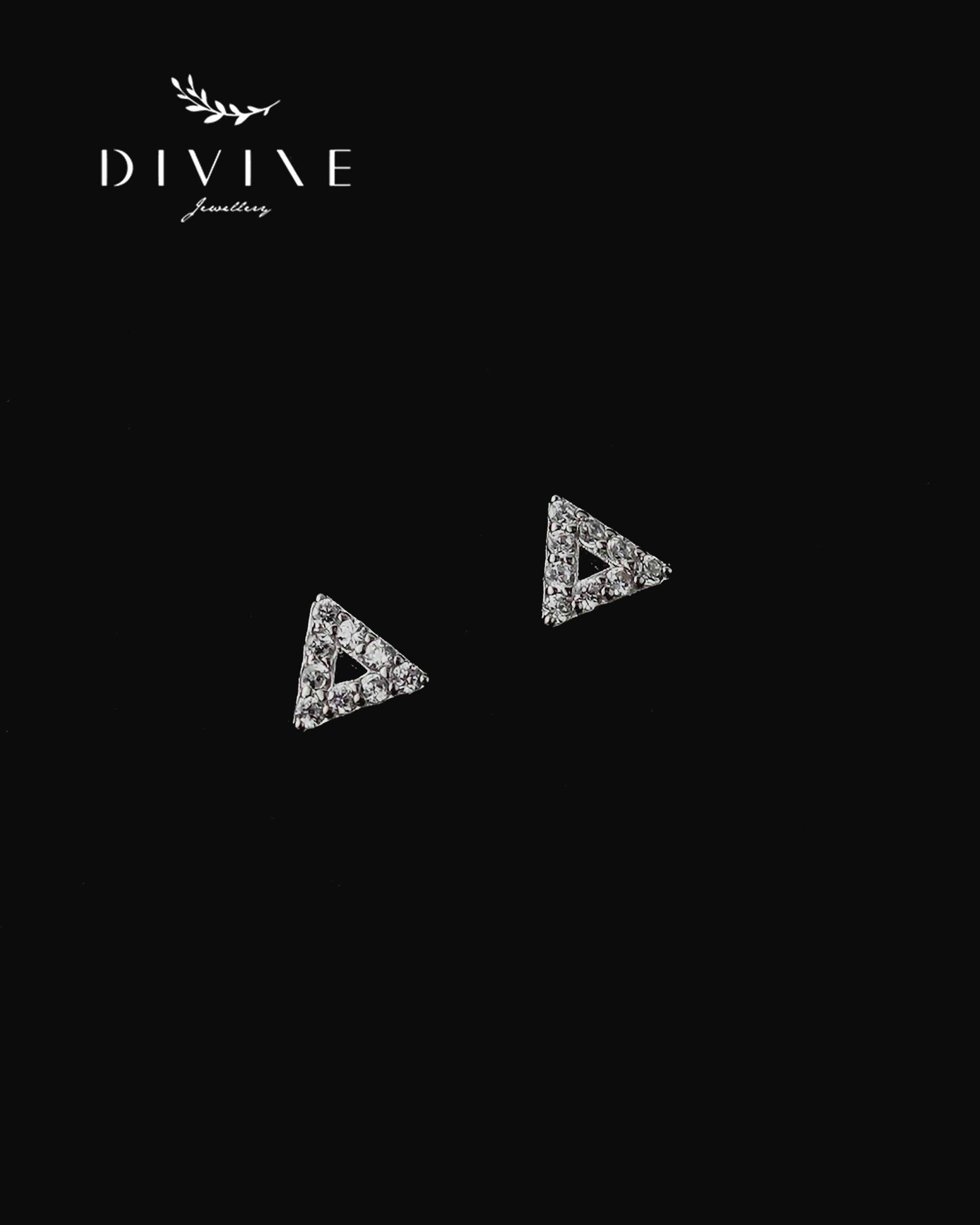 Silver Piercing Earrings 018