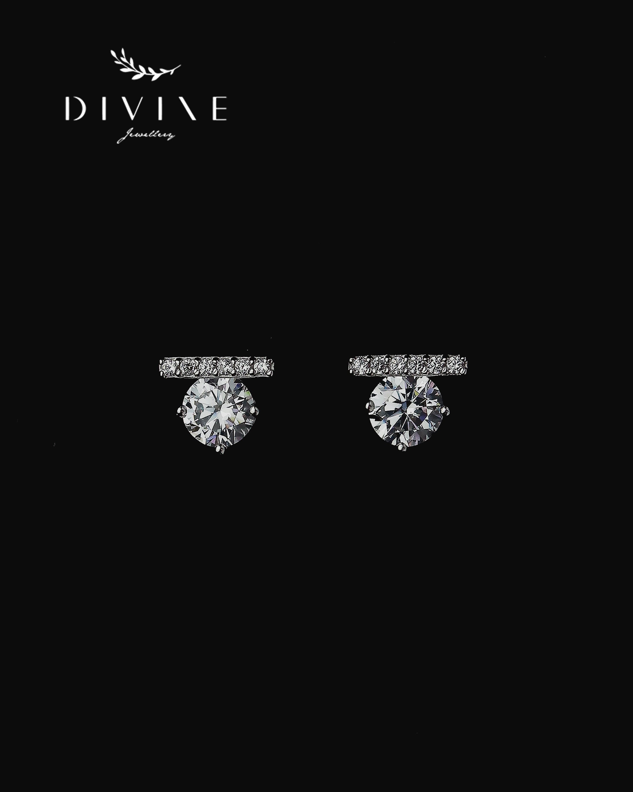 Silver Piercing Earrings 020