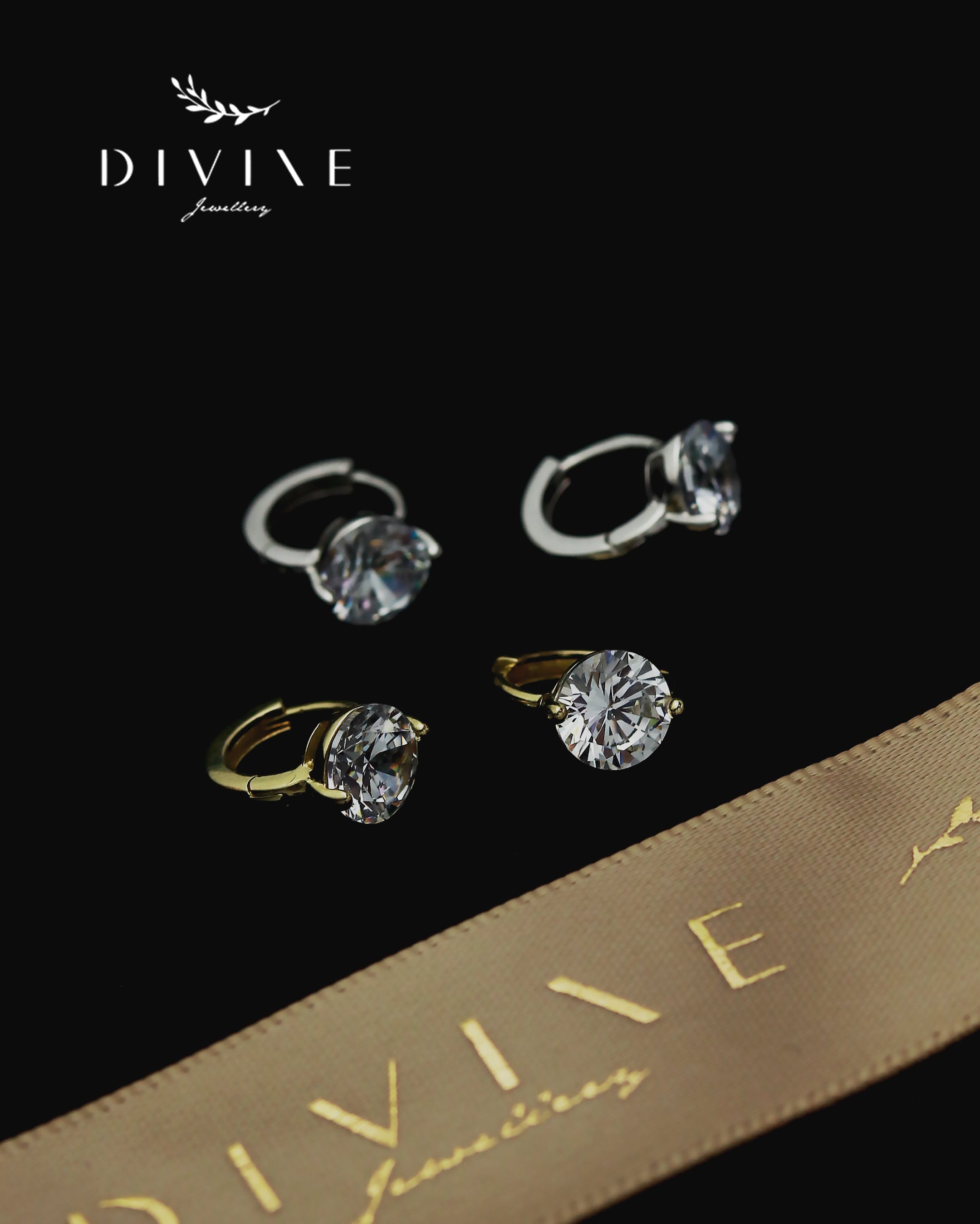 Silver Piercing Earrings 005