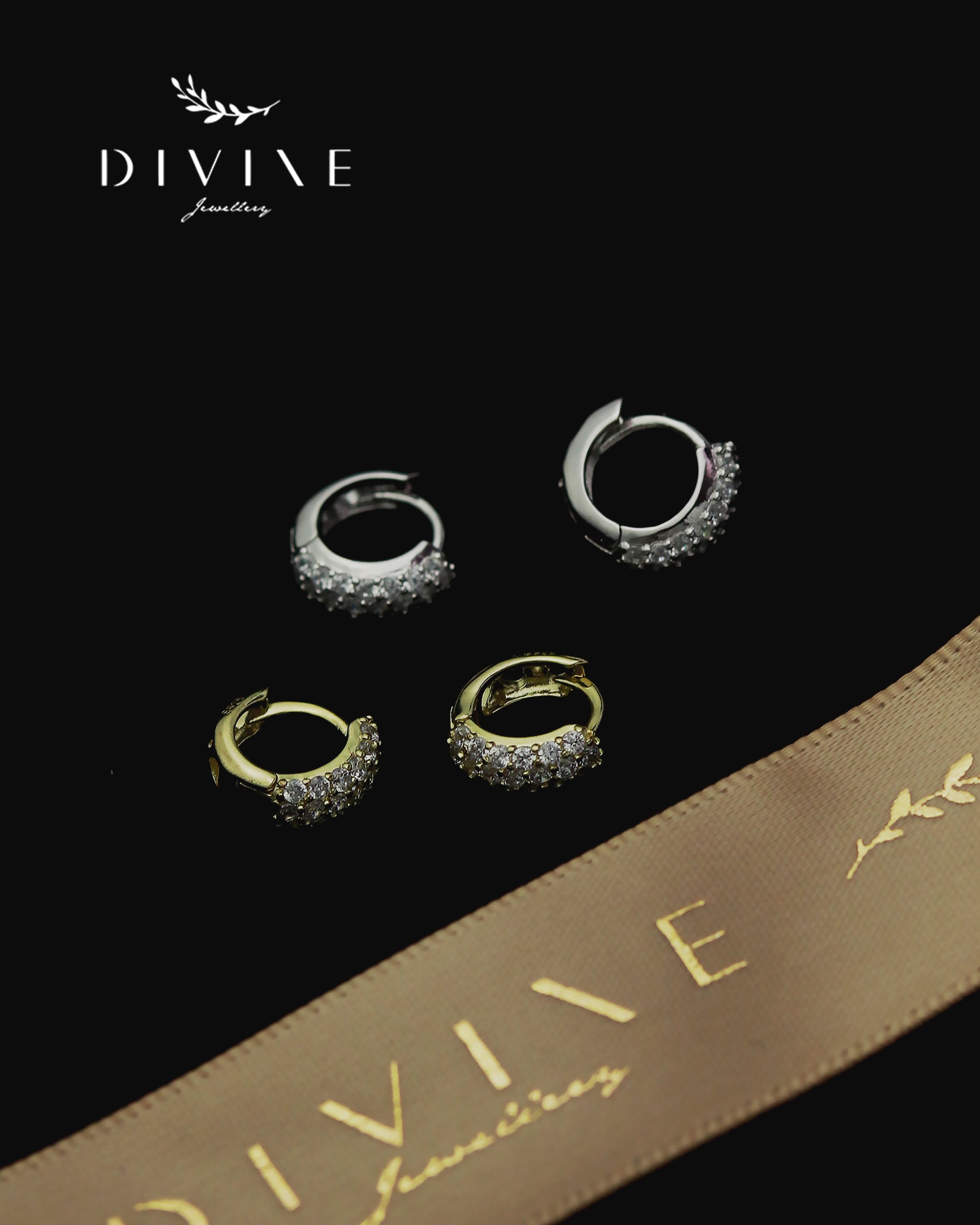 Silver Piercing Earrings 006