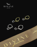 Silver Piercing Earrings 008