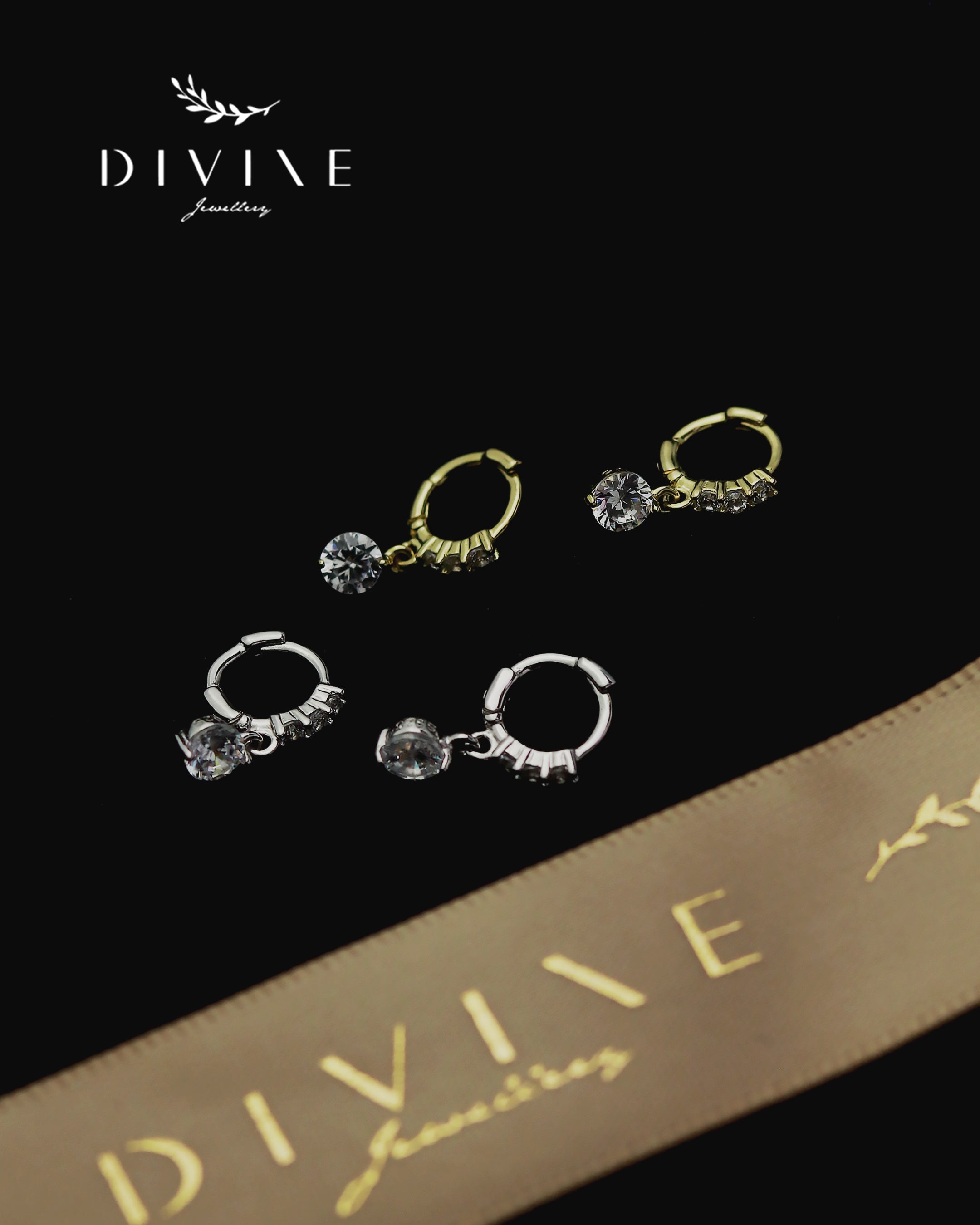 Silver Piercing Earrings 008