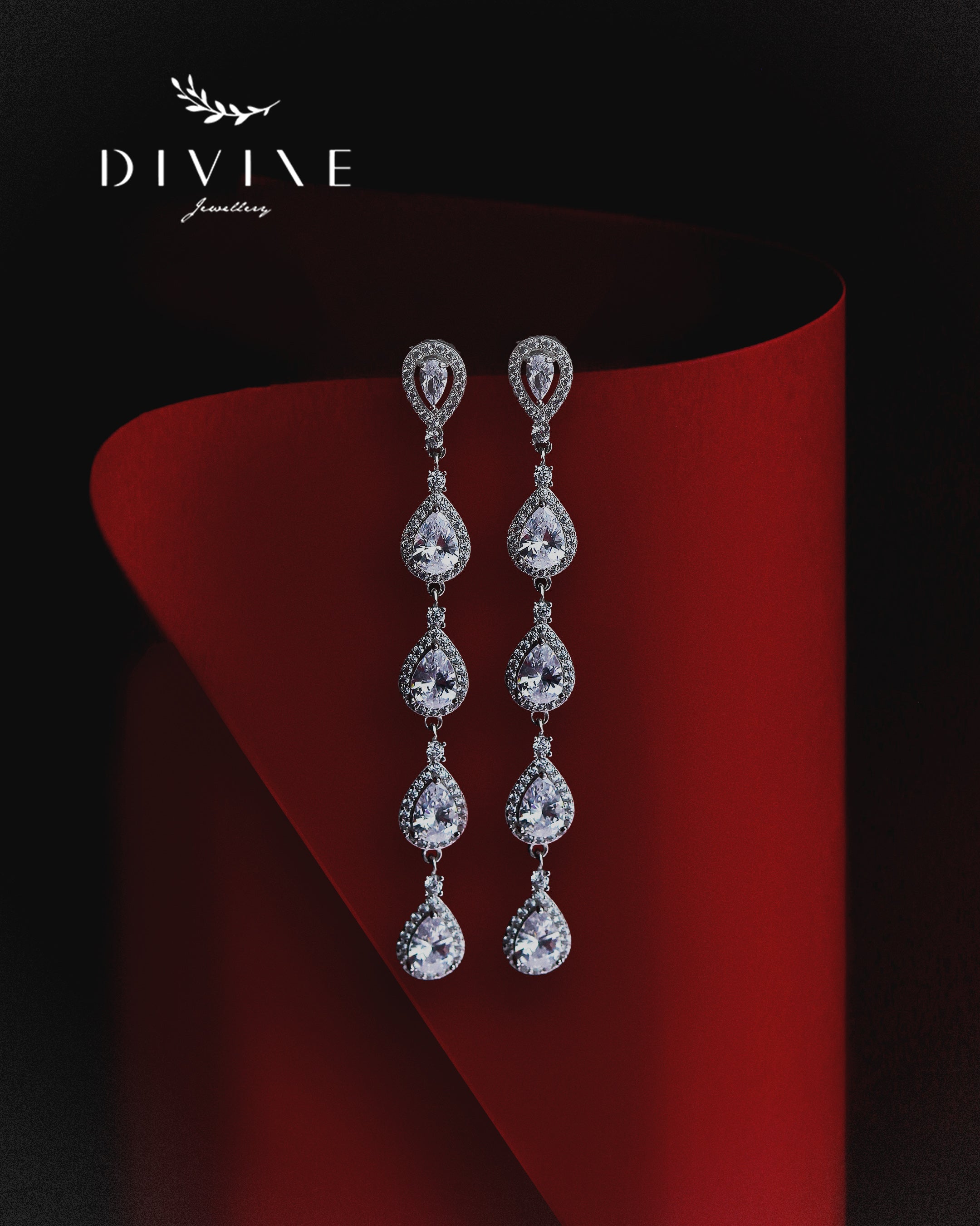Silver earrings 300