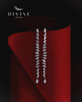 Silver earrings 303