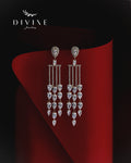 Silver earrings 311