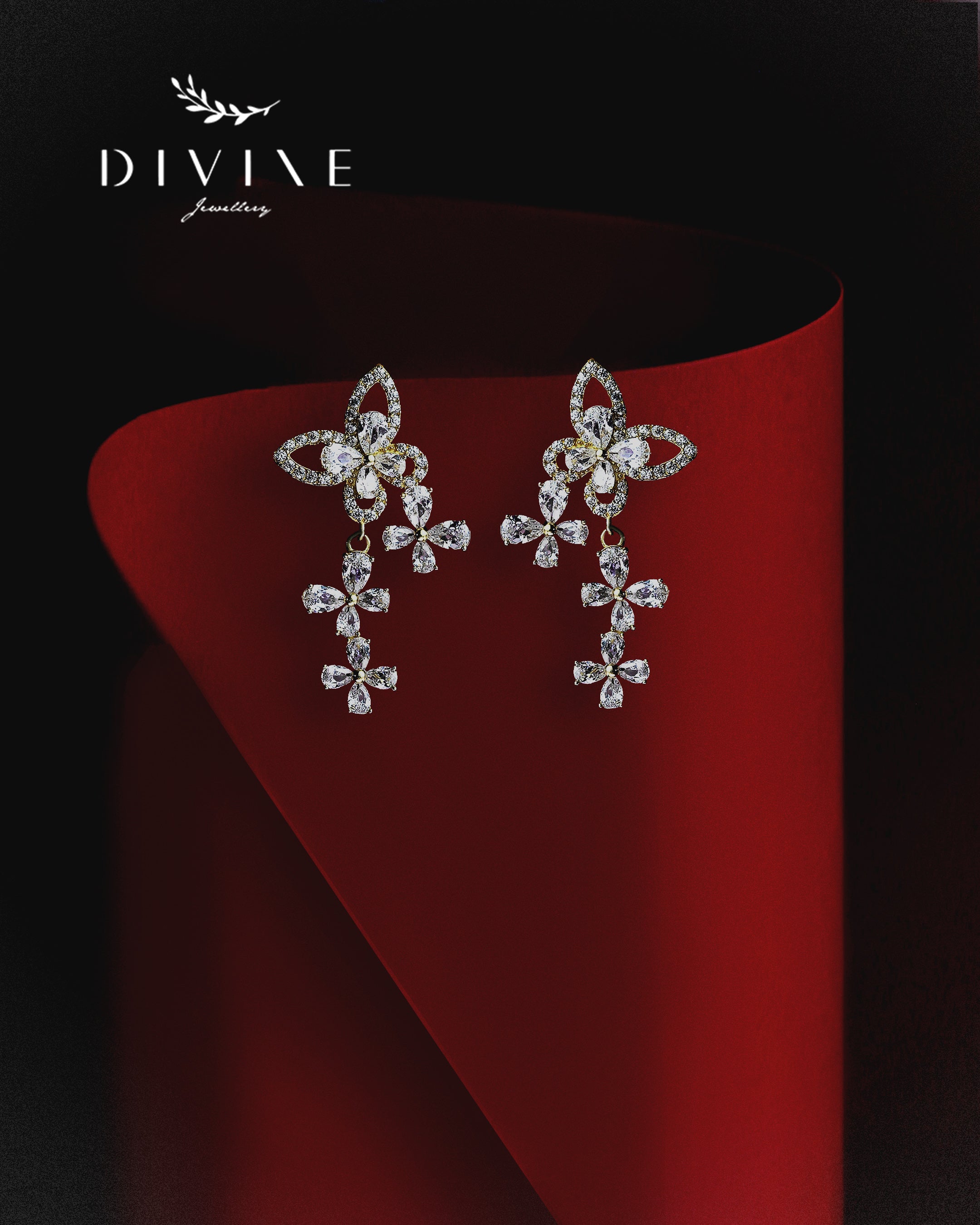 Silver earrings 315