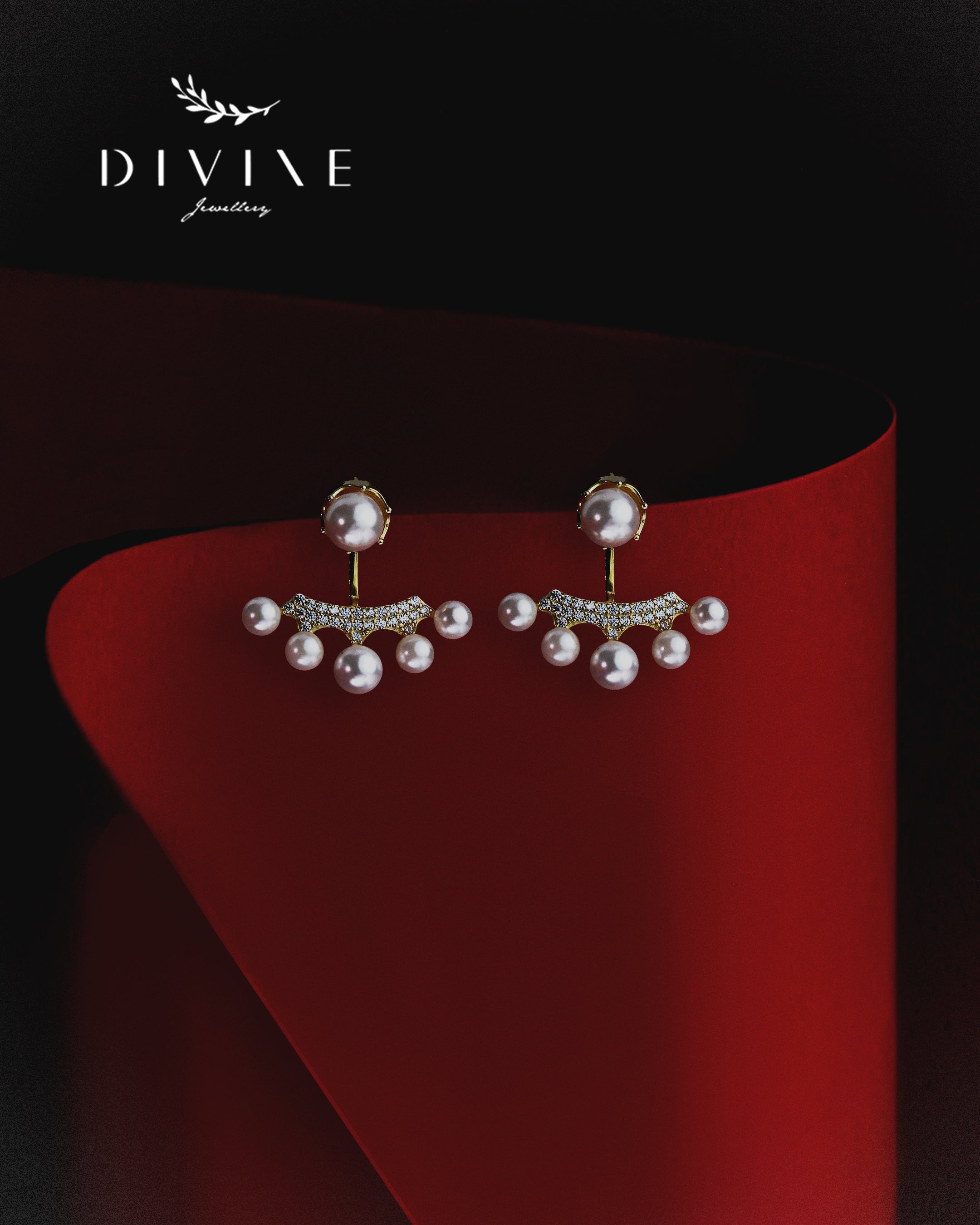 Silver earrings 321