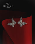 Silver earrings 323