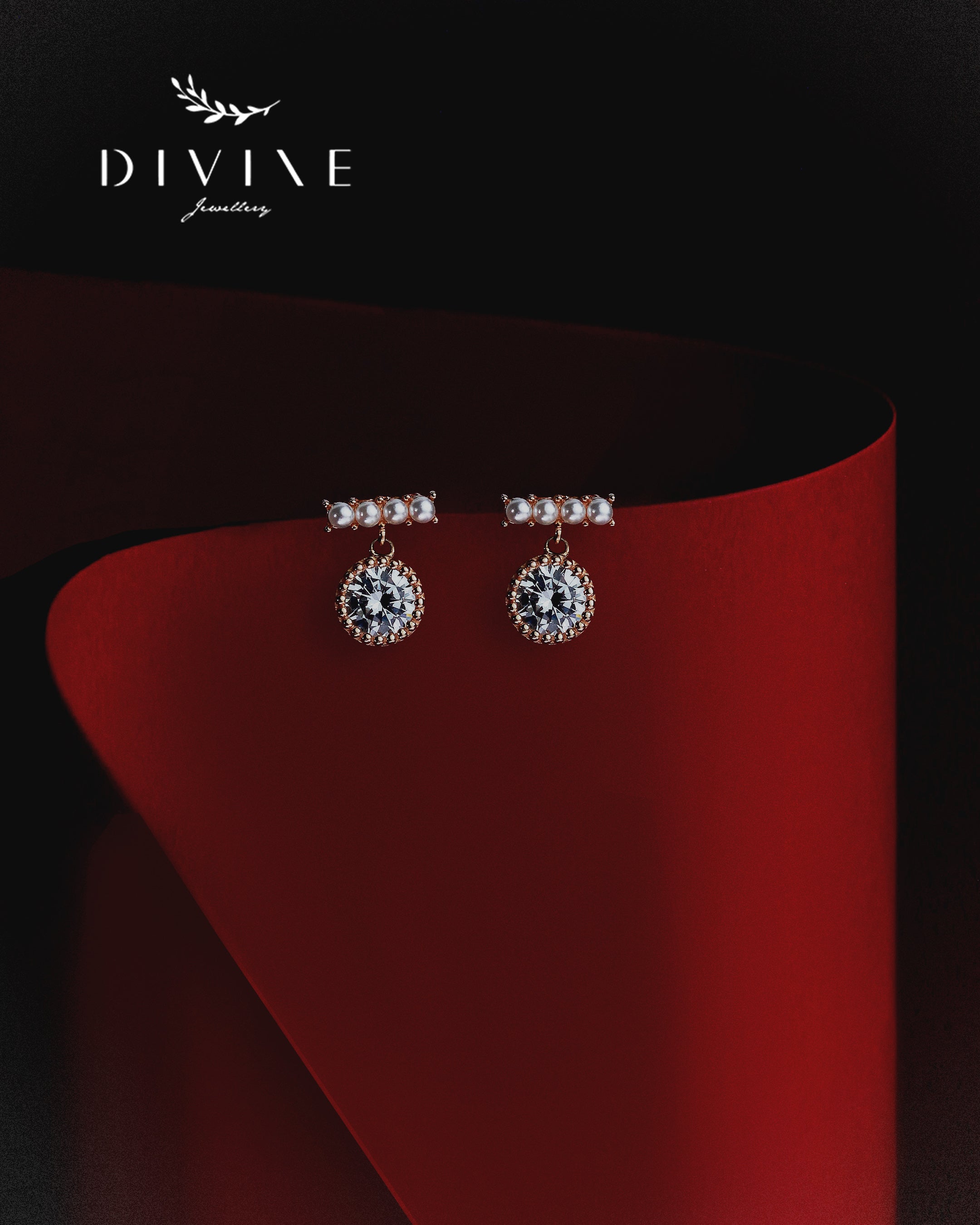 Silver earrings 327