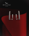 Silver earrings 330