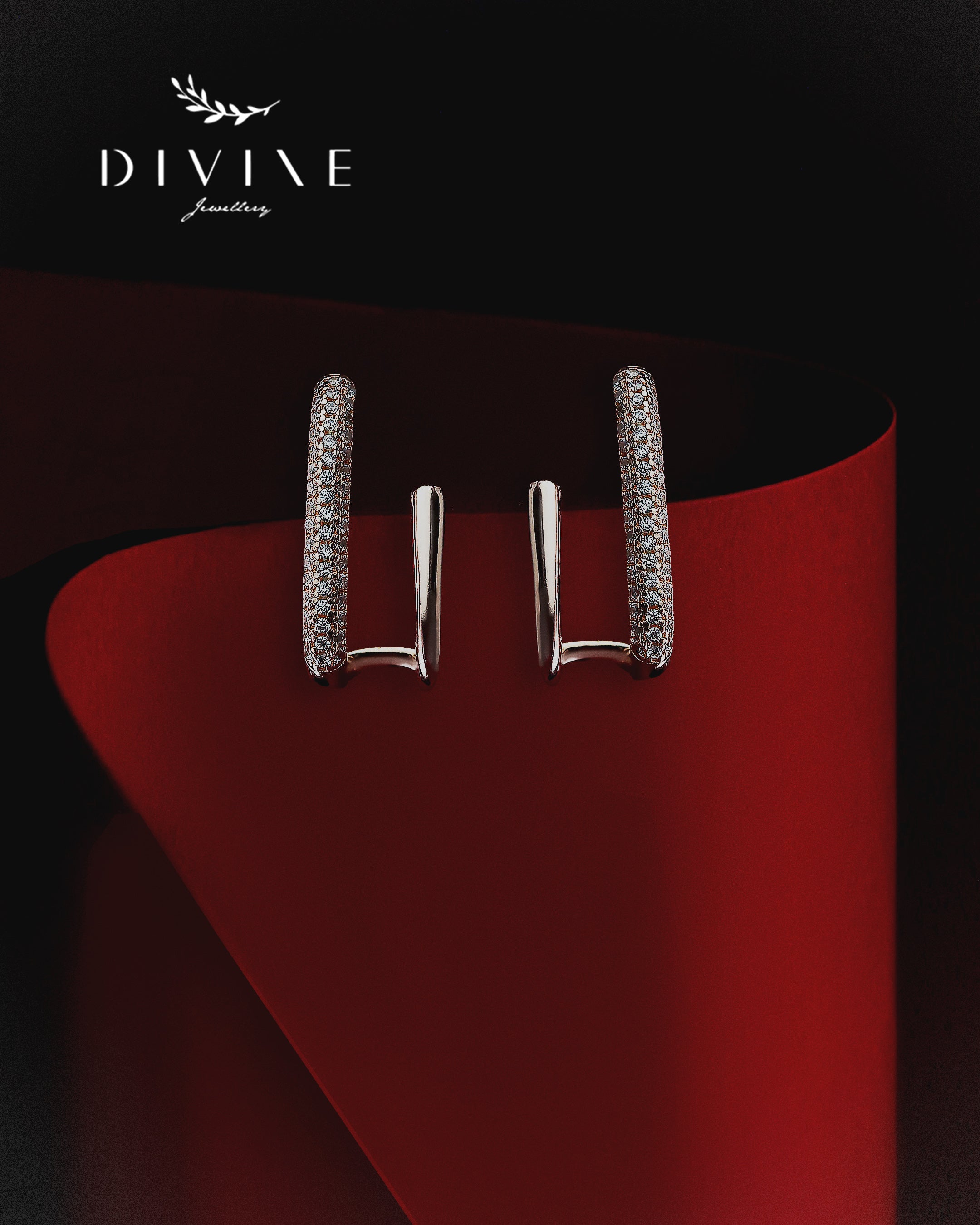 Silver earrings 330