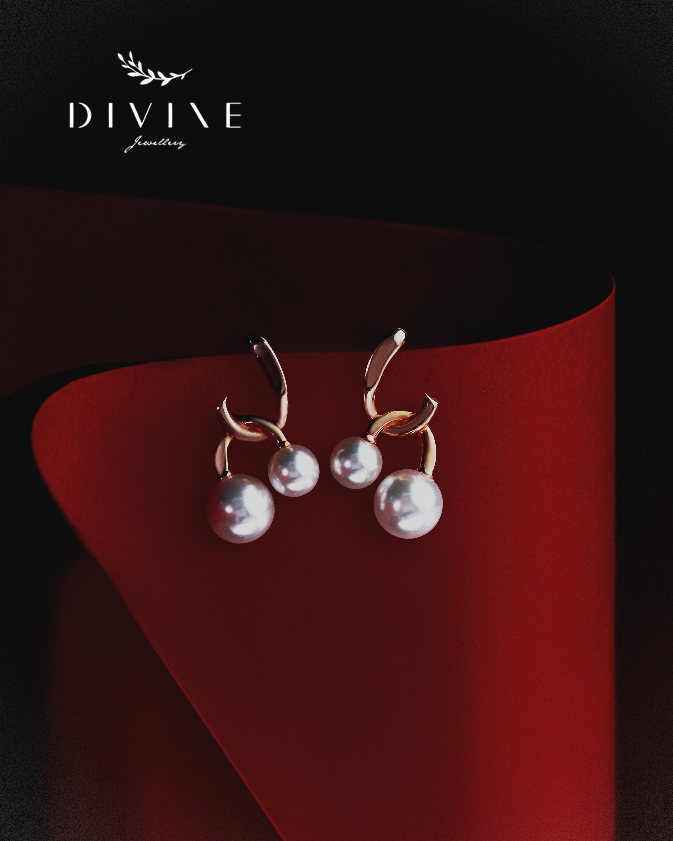 Silver earrings 331
