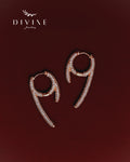 Silver earrings 335