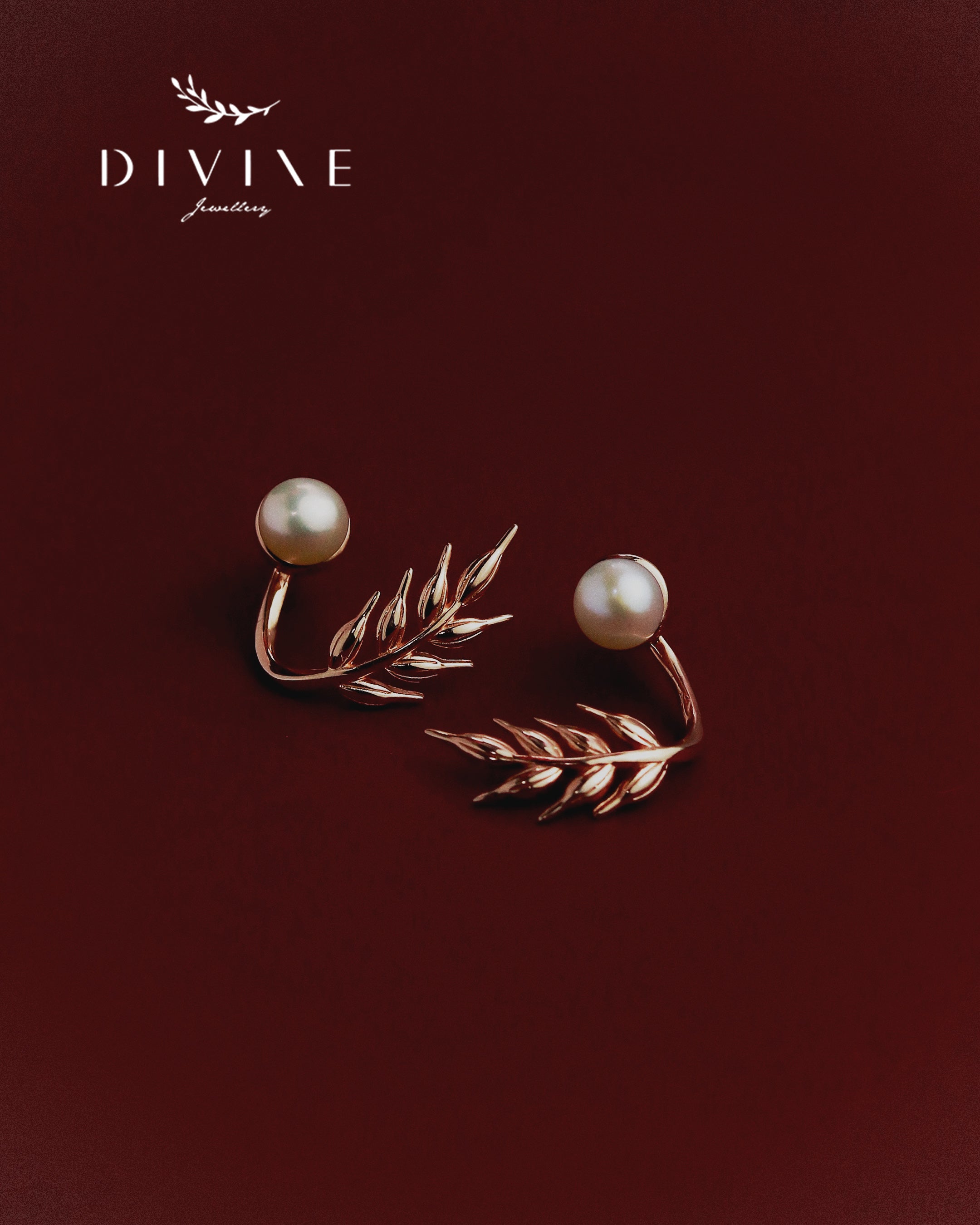 Silver earrings 337
