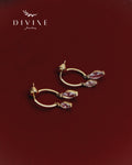 Silver earrings 341